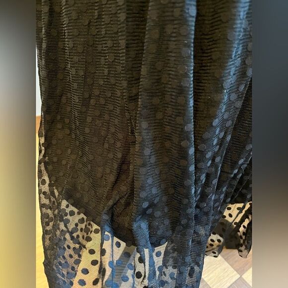 Abound Black Polka Dot Skirt - Picture 5 of 6